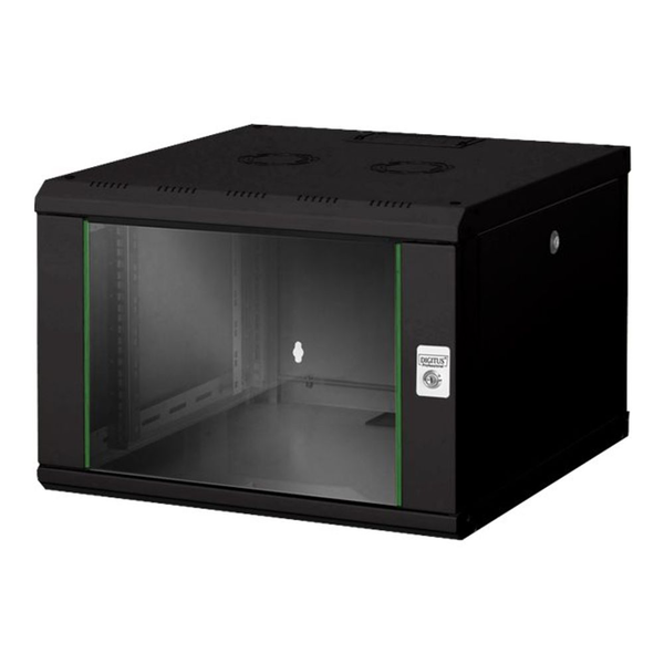 Digitus DN-19 07U-6/6-SW Шкаф за стена, Черен DN-19 07U-6/6-SW