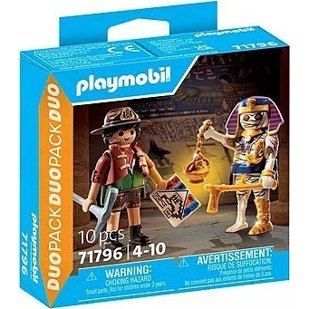 Playmobil 71796 DuoPack - Kincsvadász és múmia (71796)