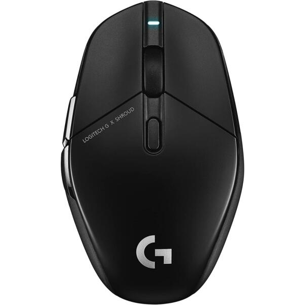 Геймърска мишка Logitech G303 Shroud Edition, Оптична, Безжична, USB