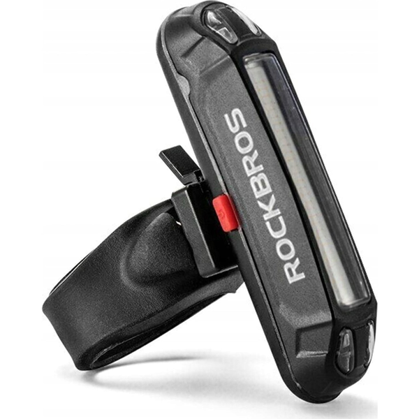 RockBros Lampka rowerowa tylna pod siodełko czerwona wodoodporna USB-A Lampka rowerowa tylna pod siodełko czerwona wodoodporna USB-A