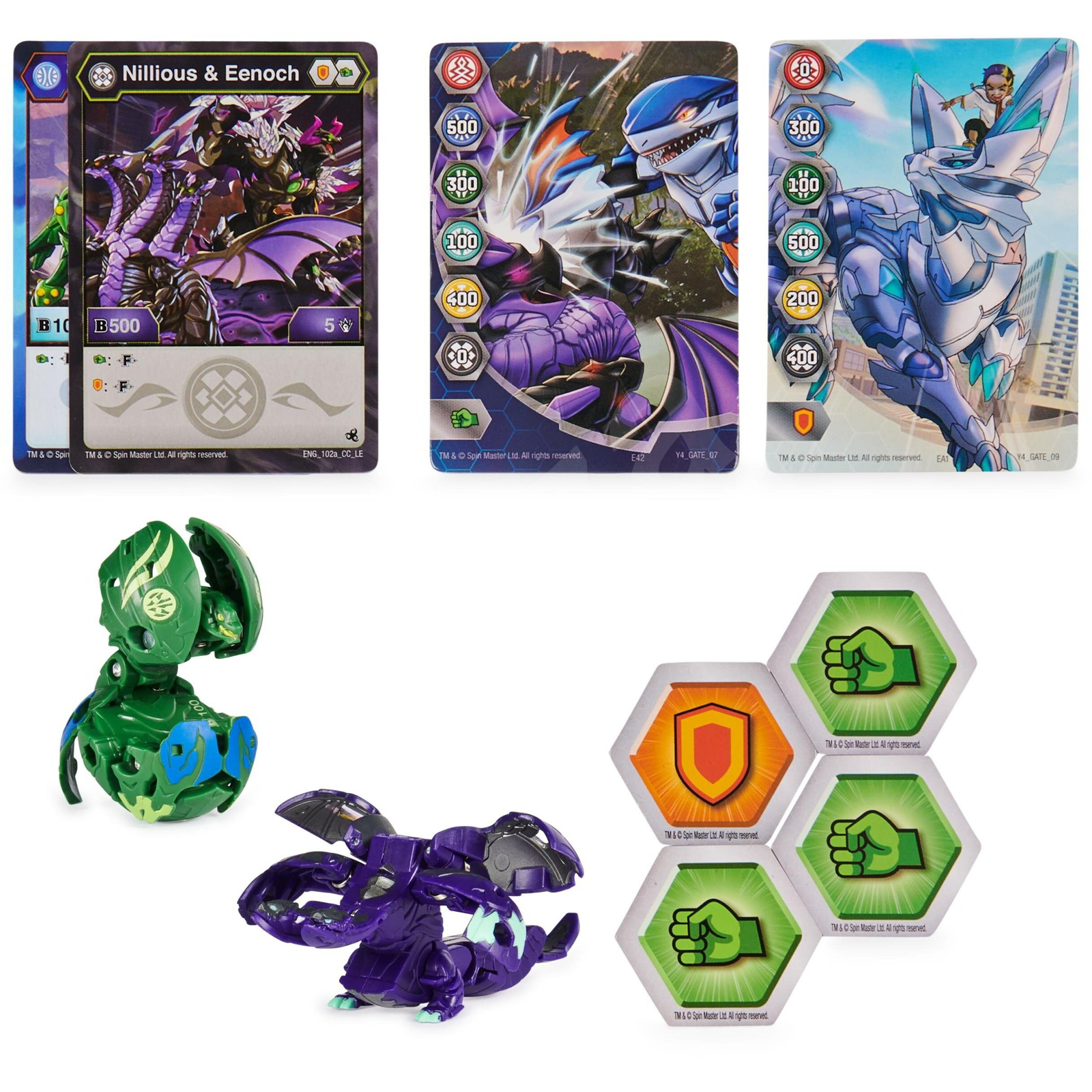 Bakugan BTB Baku Tin S5 BP GML Repülő pörgettyű (6066256)