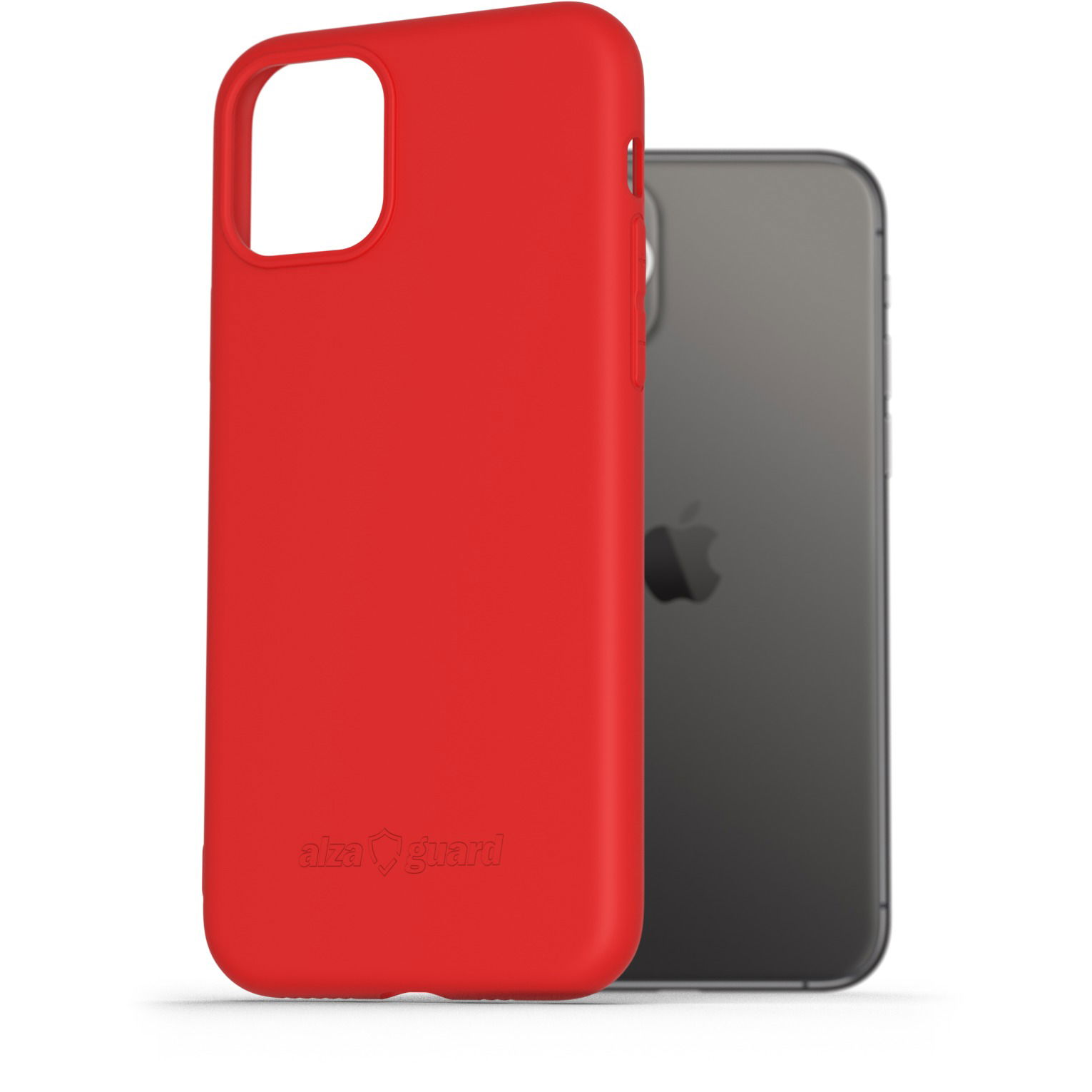 AlzaGuard Matte iPhone 11 Pro piros TPU tok (AGD-PCT47R)