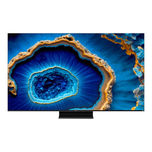 Телевизор TCL MiniLed 75C805, 75" (189 см), Smart Google TV, 4K Ultra HD, 100 Hz, Клас G (Модел 2023)