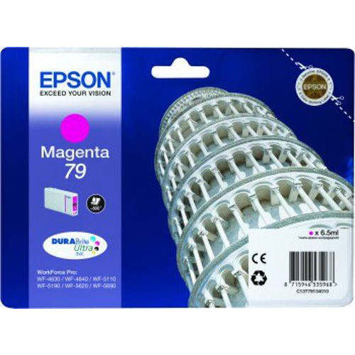 Epson Tower of Pisa 79 blækpatron 1 stk Original Standard udbytte Magenta