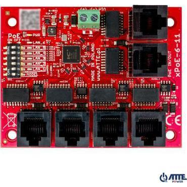  Atte SWITCH 5-PORTOWY POE ATTE xPoE-6-11-OF