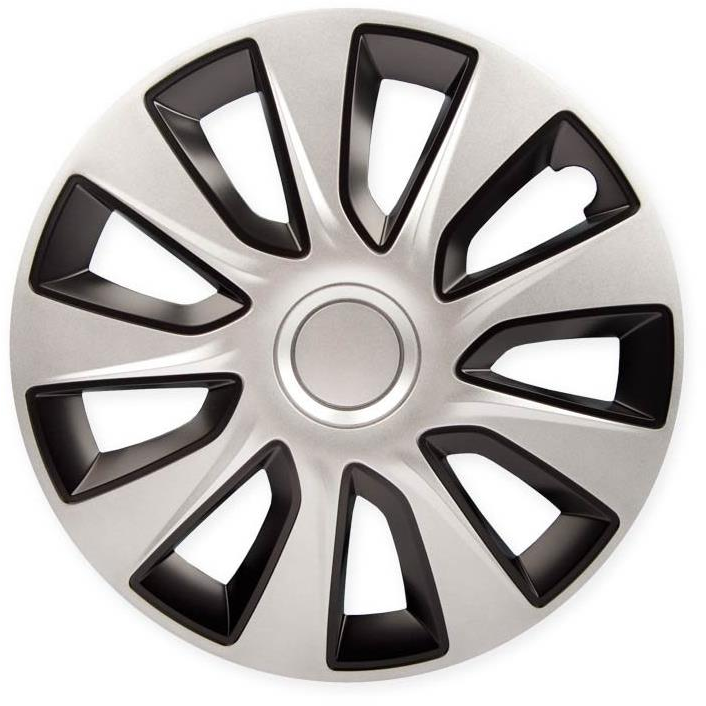 Versaco Stratos lids 17" silver/black set of 4 (6V8203)