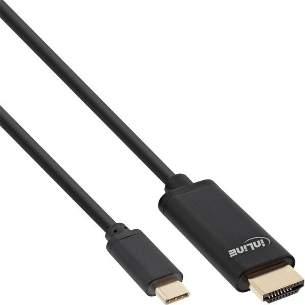InLine 64112 cavo e adattatore video USB tipo-C