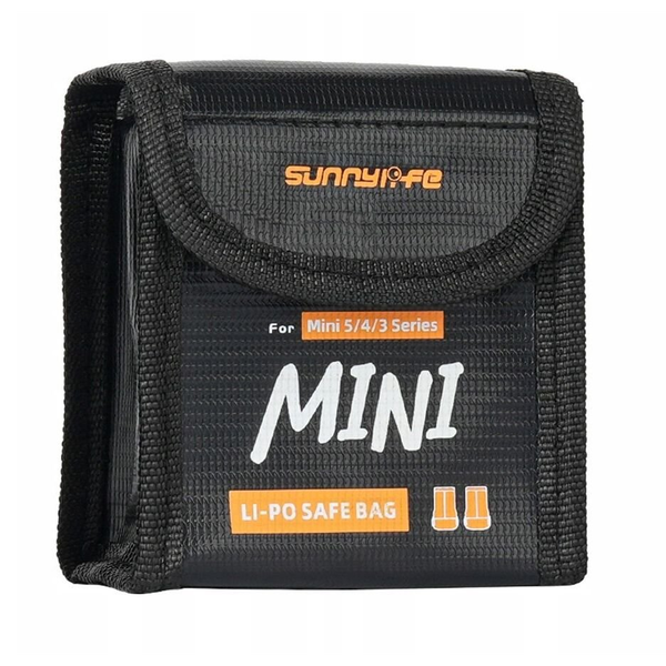Futerał Etui Pokrowiec Ognioodporny 2x Akumulator Dji Mini 5 4 3 Pro Mini 3 / N5p-dc084-2