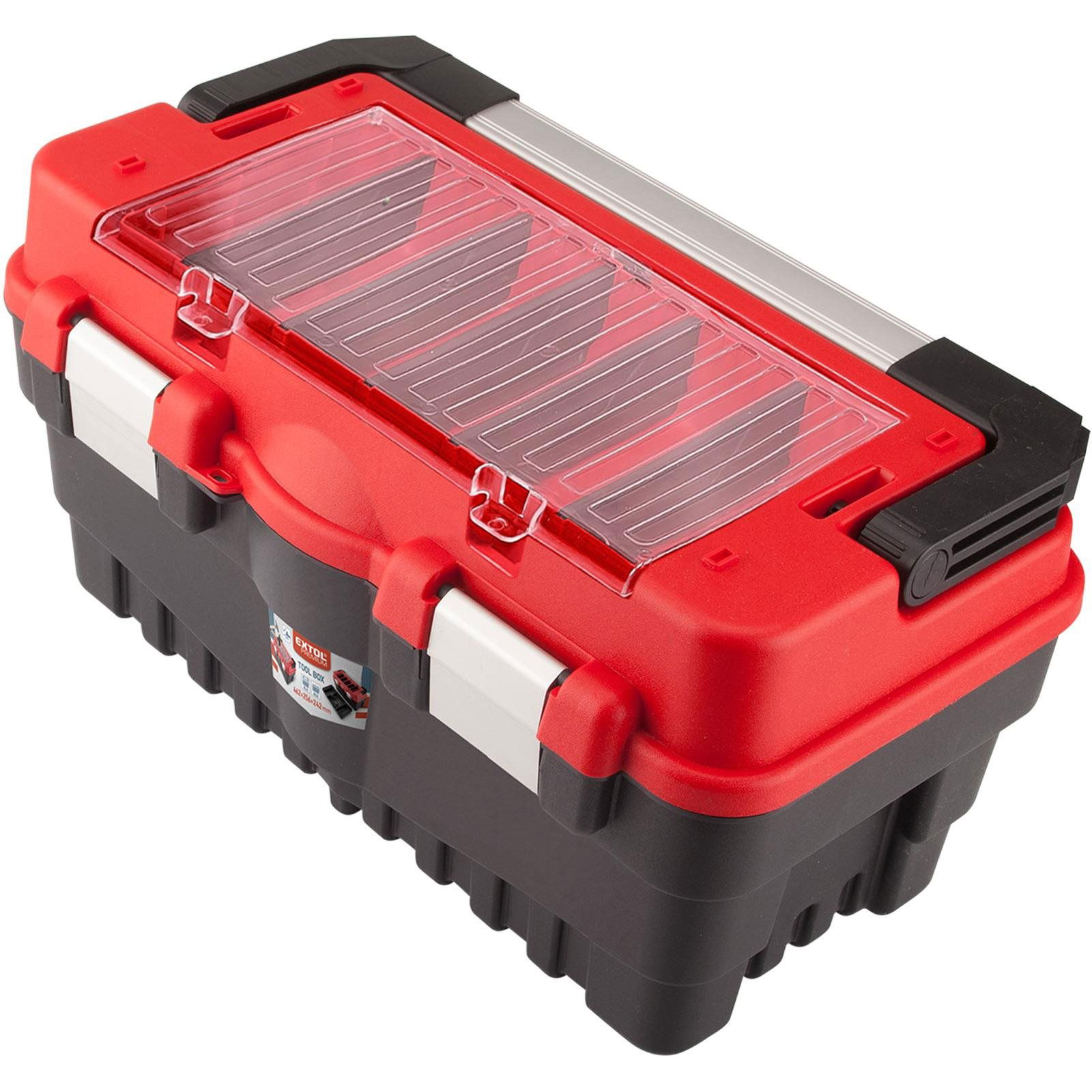 EXTOL PREMIUM 8856080 szerszámosláda, S méret (8856080)