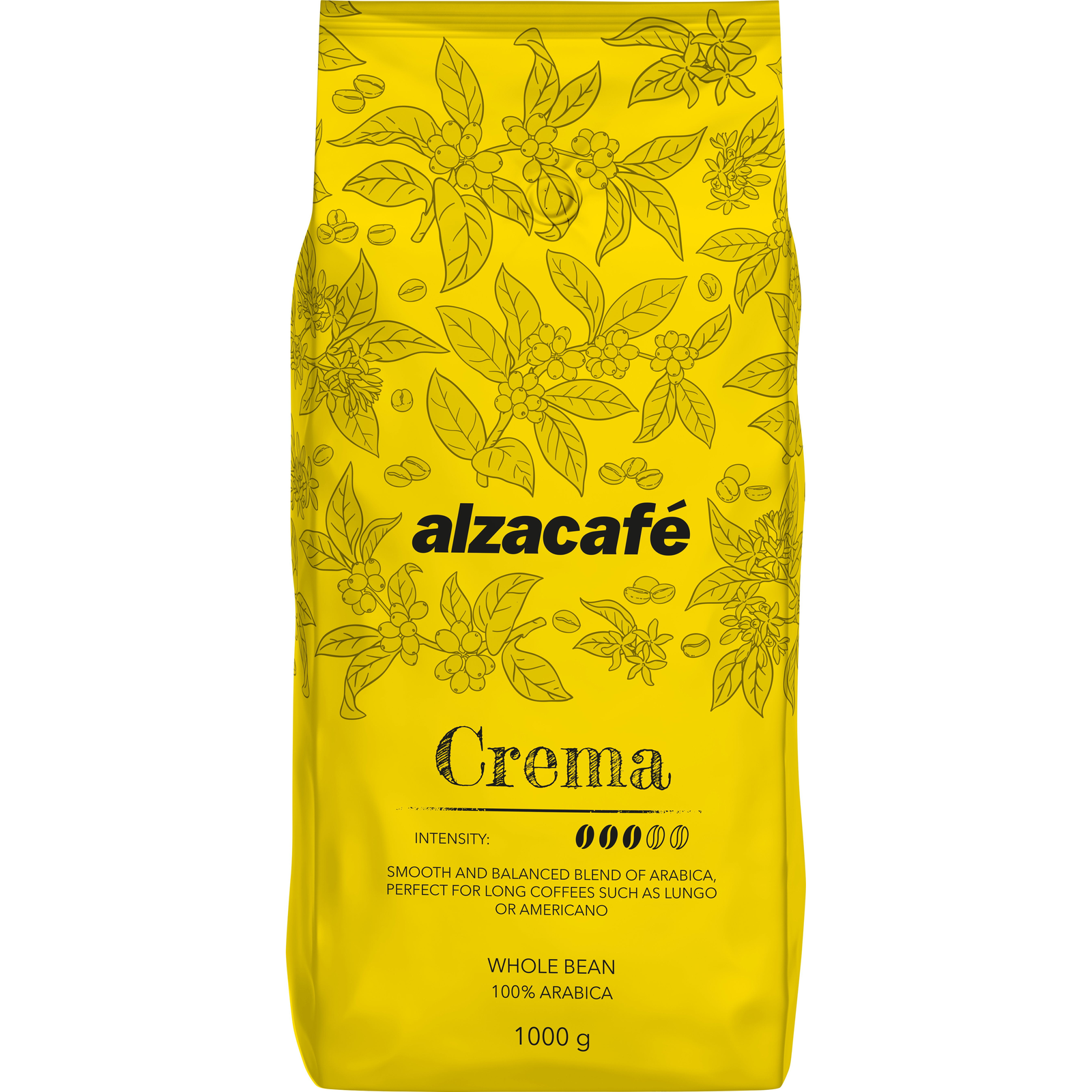 AlzaCafé Crema, szemes, 1000g (AC-BC-00B02)