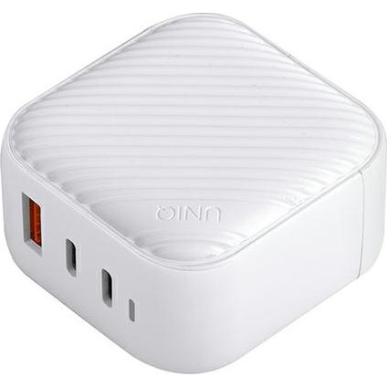 Uniq Verge ProGaN USB-C hálózati töltő 66W, fehér (UNIQ358WHT)