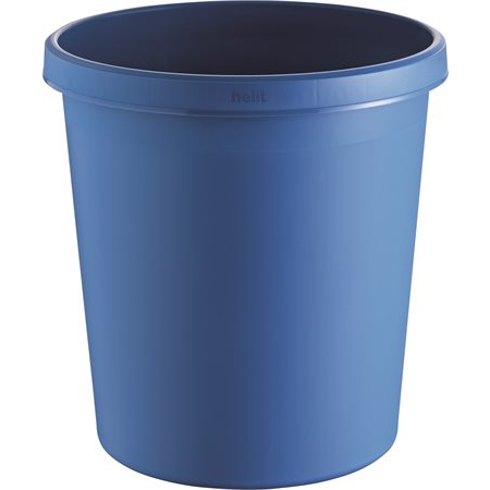 Kôš na odpadky Helit, objem 18 l, modrý