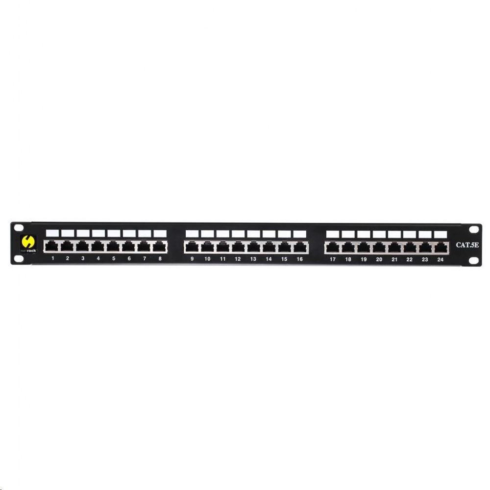 Netrack patch panel 24 port 1U 19