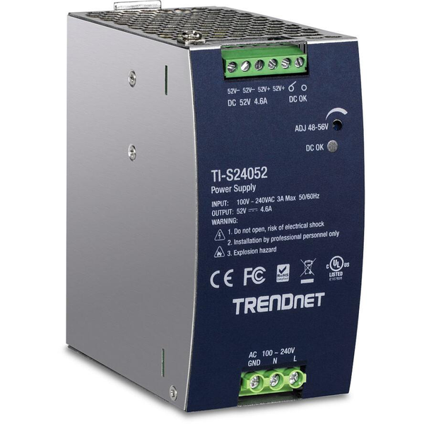 TRENDnet TI-S24052 240W DIN-sínes tápegység