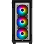 CORSAIR iCue 220T RGB Front Glass Edition Mid-Tower Gépház, Fehér