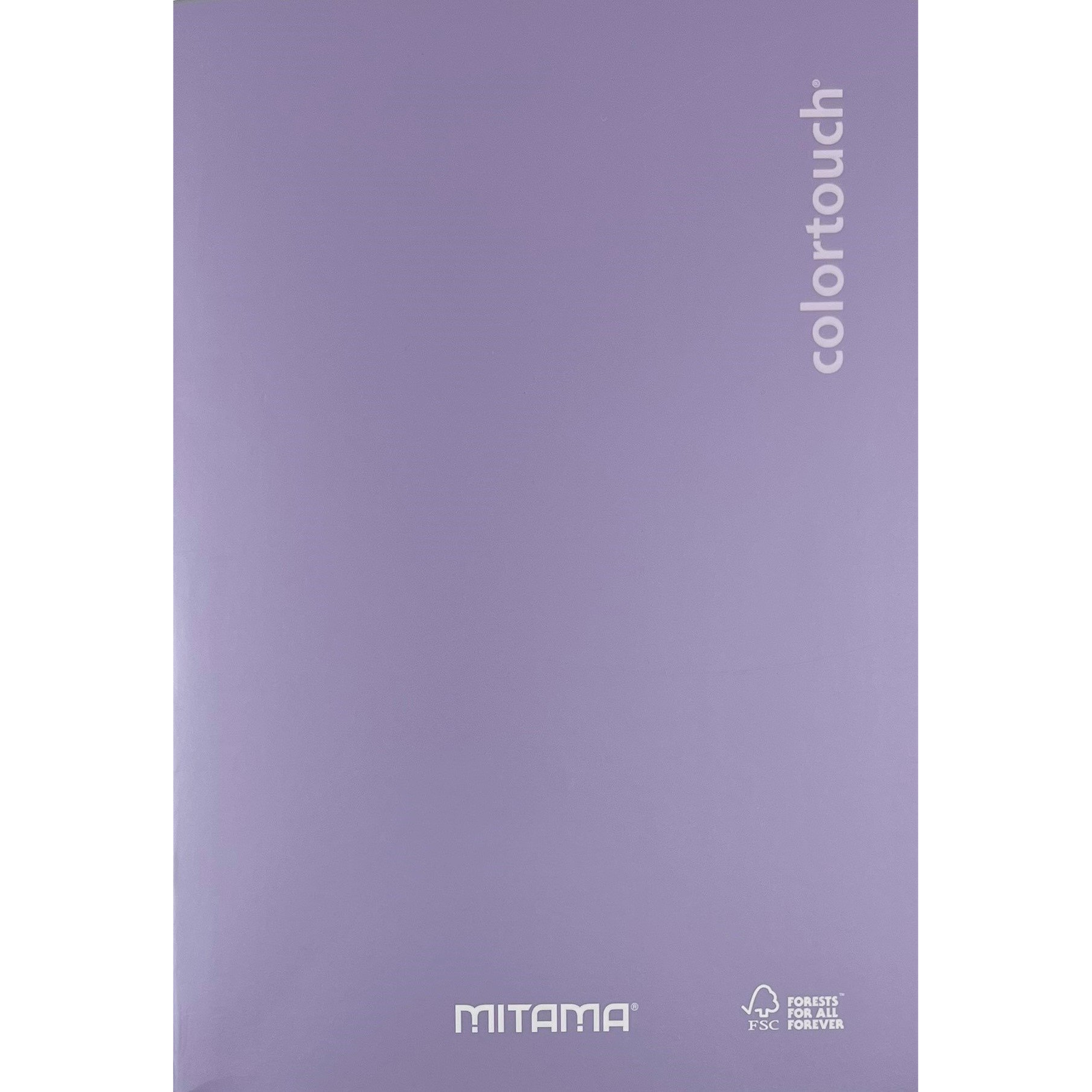 MITAMA A4, négyzetrácsos, 40+2 lapos, metál lila (62013-90257)