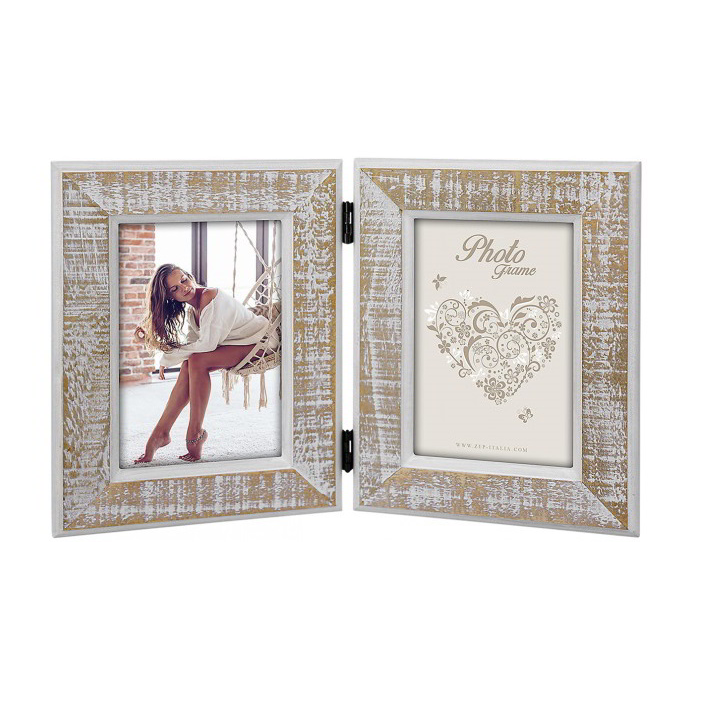 ZEP WW3557 Levico 2Q 24x19 Képkeret - Barna/fehér (WW3557)