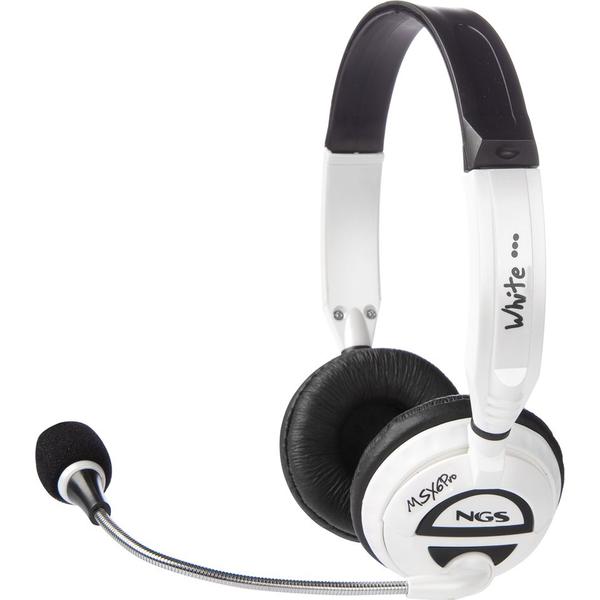 Auricular con Micrófono NGS MXS6PR - Blanco