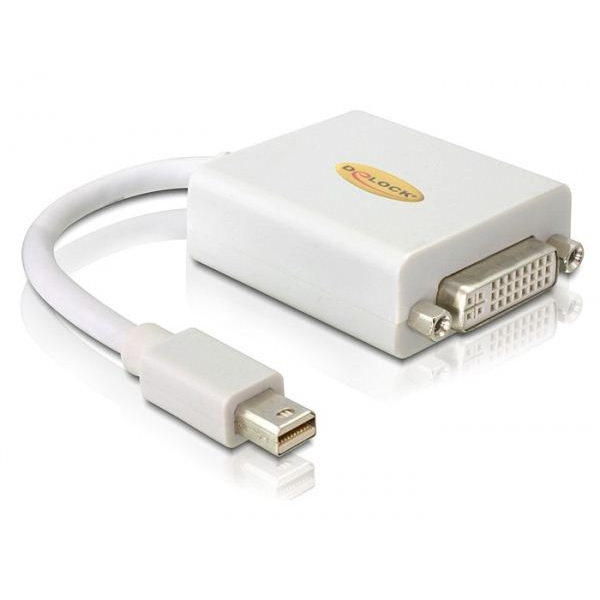 Adaptor mini Displayport 1.1 tata la DVI mama pasiv, Delock - 65129
