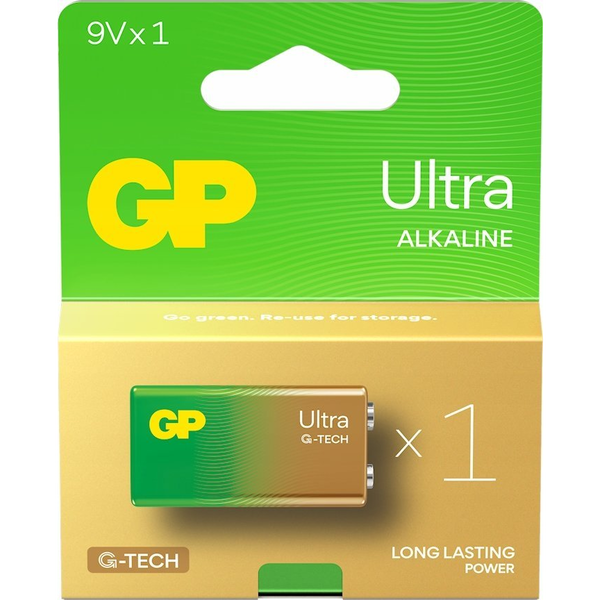 GP Ultra alkáli elem 9V 1db
