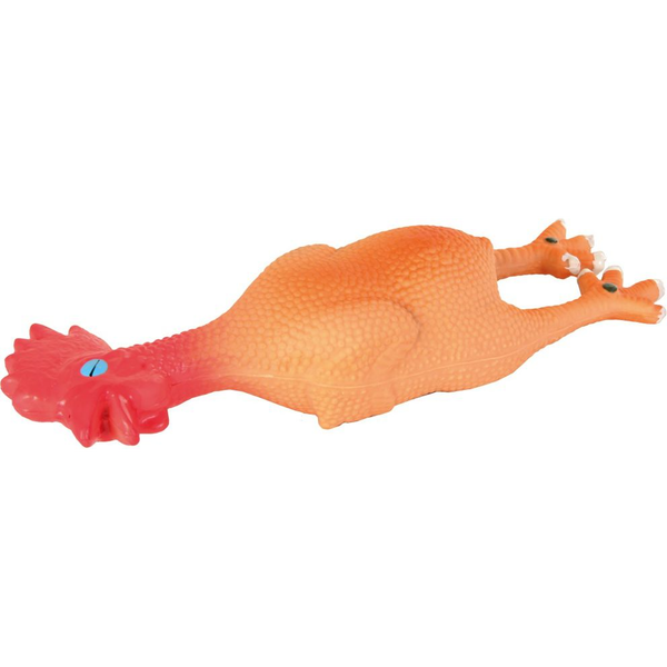Trixie 3536 Kutyajáték Latex Csirke Közepes 23cm
