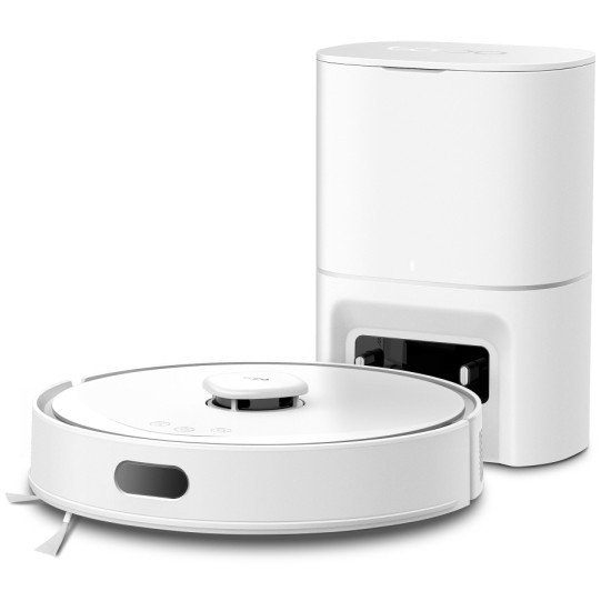 TP-Link Tapo RV30 Max Plus 5300Pa robotporszívó felmosóval, fehér