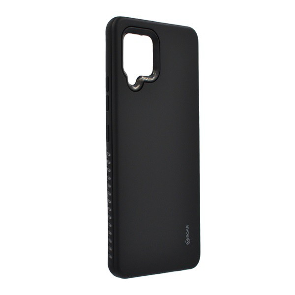 ROAR RICO ARMOR szilikon telefonvédő (közepesen ütésálló, műanyag hátlap, matt) FEKETE [Samsung Galaxy A42 5G (SM-A425F)] (5996591022901)