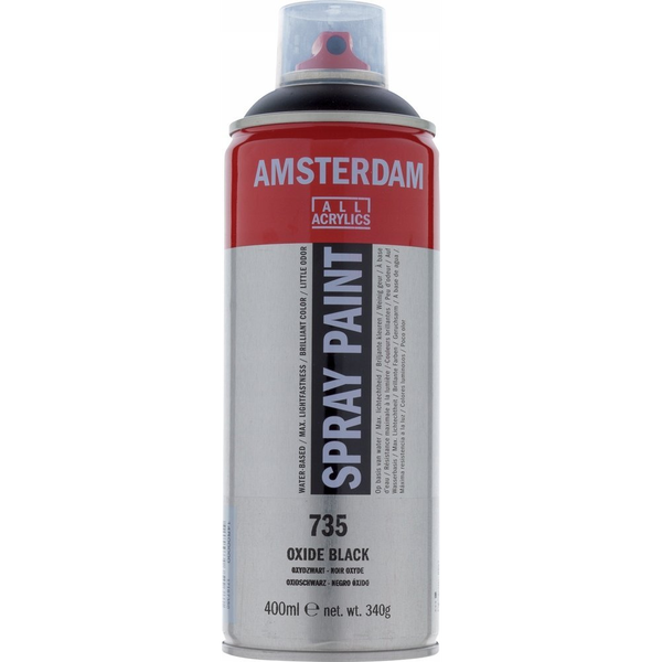 Artequipment Amsterdam Spray Paint Oxide Black 735