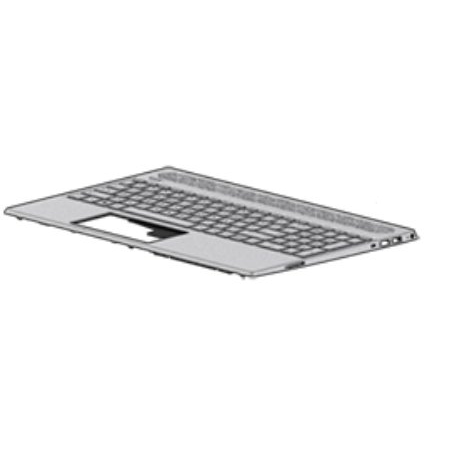 HP L35339-B31 refacción para laptop Carcasa inferior con teclado