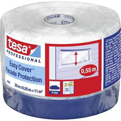 Tesa (04498-00000-00) Fedőfólia Easy Cover® Átlátszó (H x Sz) 20 m x 55 cm 1 db (04498-00000-00)