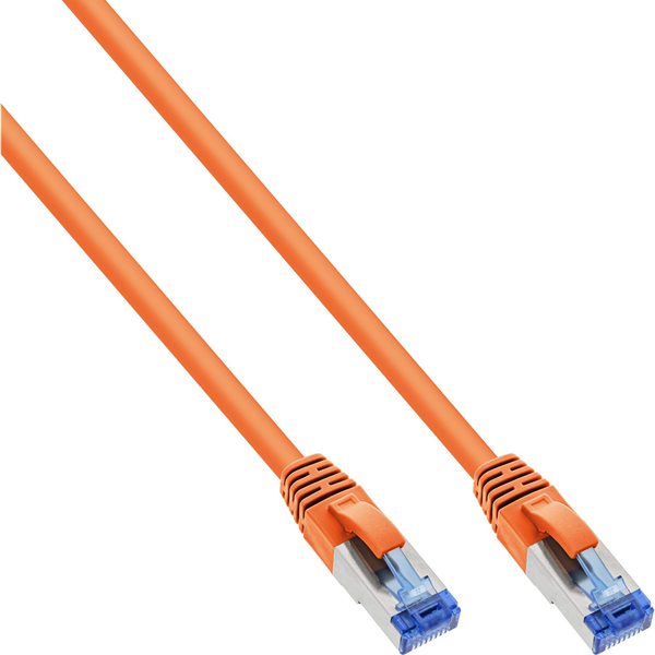 InLine 76800O cavo di rete Arancione Cat6a S/FTP (S-STP)