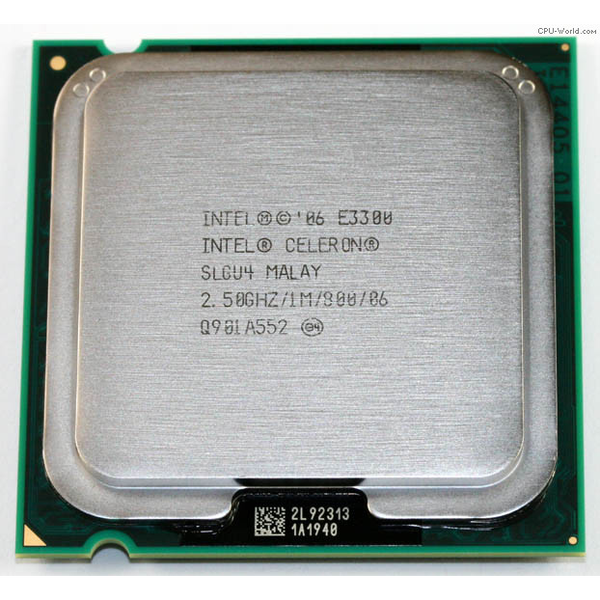 Intel Celeron E3300 2.5GHz (s775) Használt Processzor - Tray