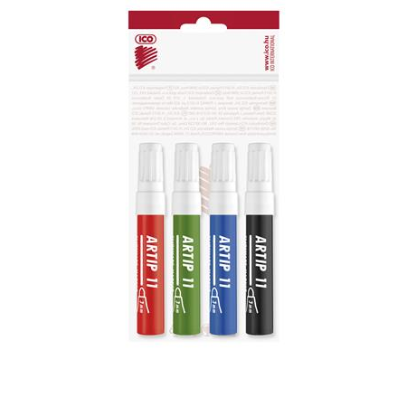 ICO Artip 11 1-3mm Alkoholmentes marker készlet 4 szín (9580016000)