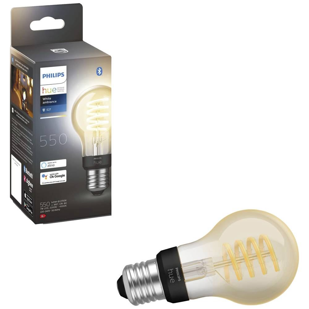 Philips Lighting Hue LED fényforrás White Ambiance E27 Melegfehértől a hidegfehérig (871951430142900) (871951430142900)