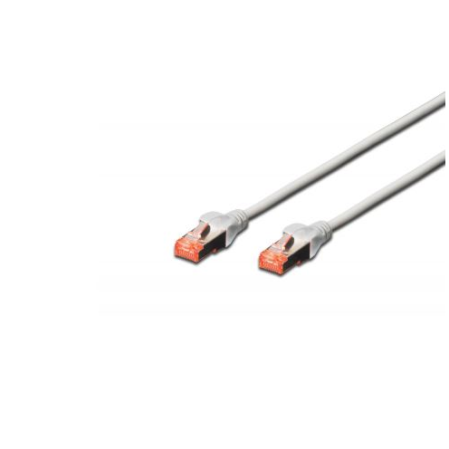 Patchcord S/FTP 6 Digitus RJ45 / RJ45 3 m sivá