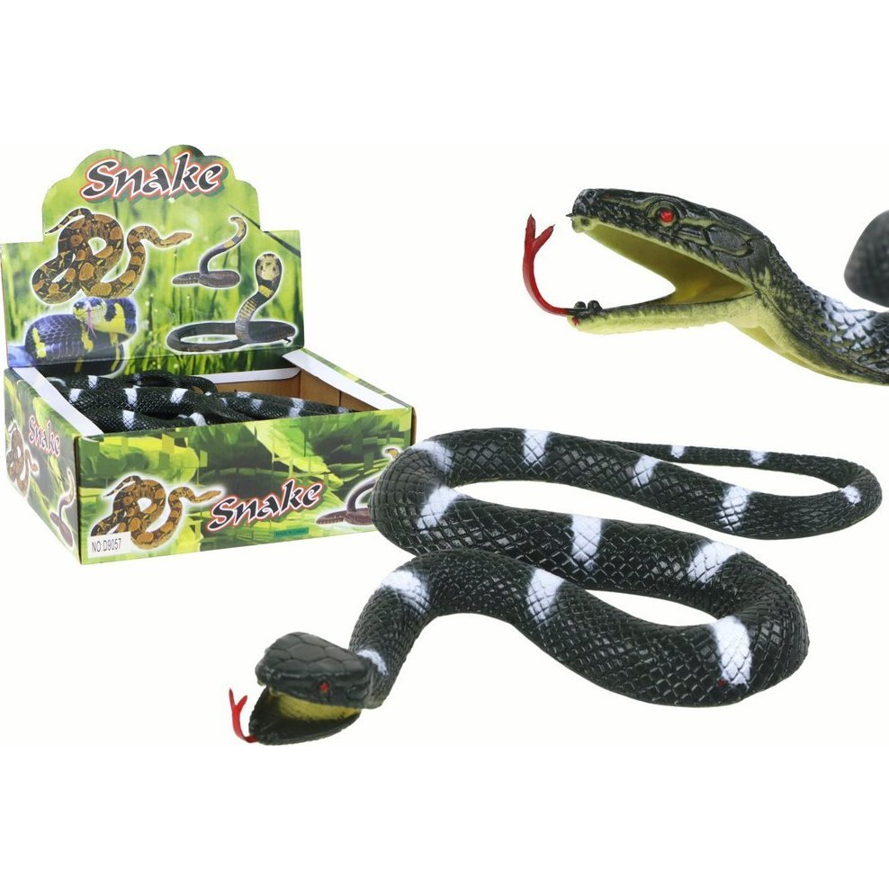 Kígyó Fekete Fehér Csíkokkal 16550 (16550)