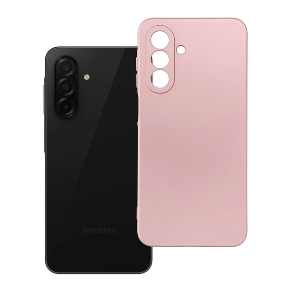Samsung A26 5G készülékhez Metallic tok rózsaszín