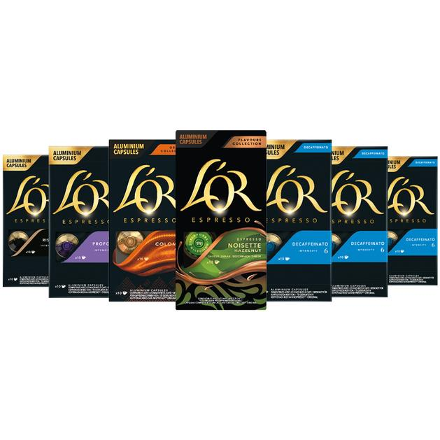 L'OR Balanced MixPack Nespresso®* Original 70 db (8594196032638)