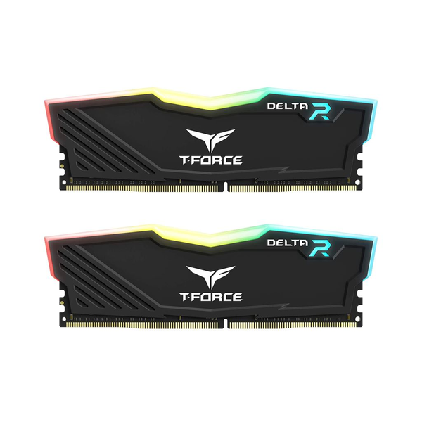 32GB 3200MHz DDR4 RAM Team Group T-Force Delta RGB CL16 (2x16GB) (TF3D432G3200HC16FDC01)
