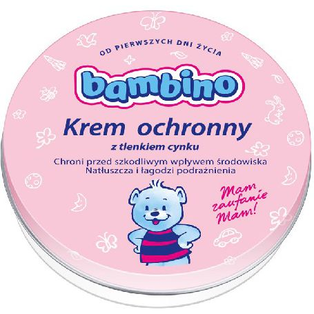 Bambino Zaščitna in pomirjevalna krema za občutljivo kožo dojenčkov, 150 ml