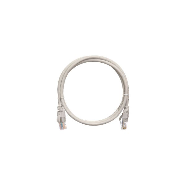 Nikomax patch kábel UTP, CAT5e, LSZH, 20m, szürke (NMC-PC4UD55B-200-C-GY) (NMC-PC4UD55B-200-C-GY)