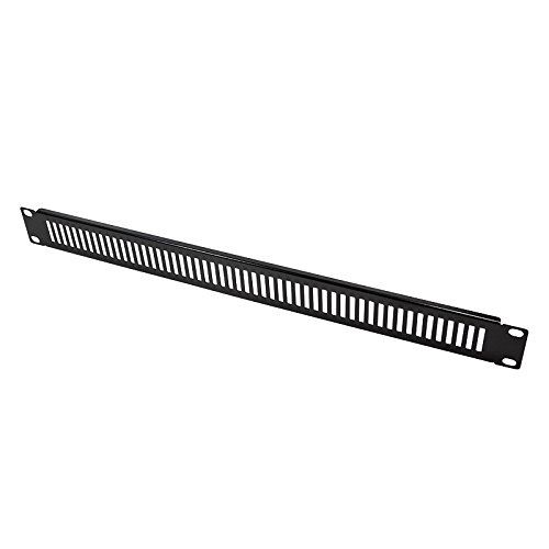 LogiLink 19" Perforiertes Blindpanel 1U, schwarz