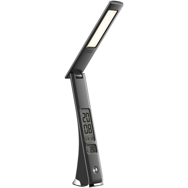 Avide LED Tischleuchte Business Claude Kalender Schwarz 5W