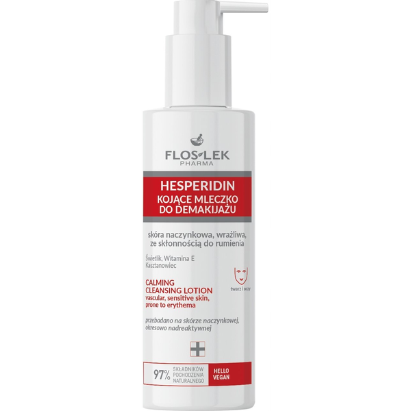 Floslek Hesperidin Kojące mleczko do demakijażu 175ml