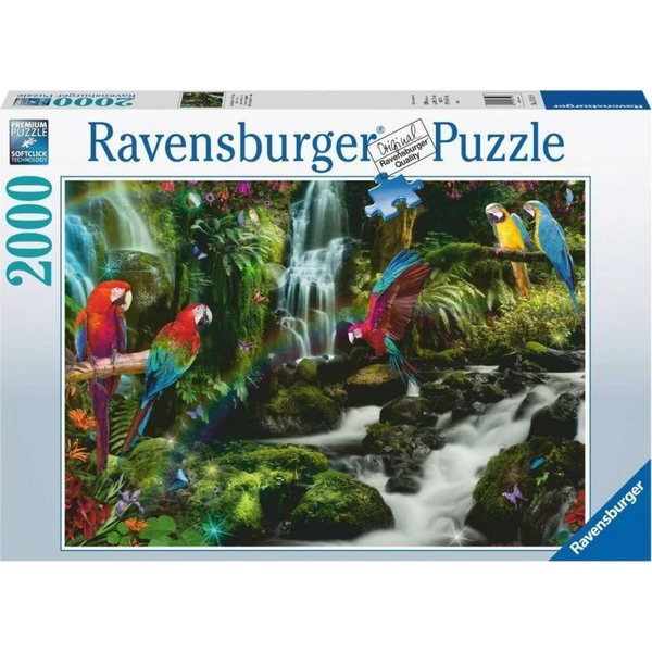 Ravensburger Változatos Papagájok A Dzsungelben Puzzle, 2000 db