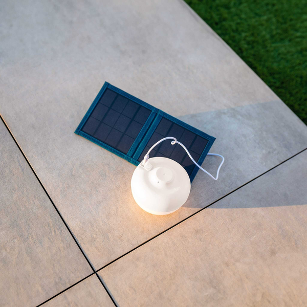 New Garden CHERRY BULB BATTERY Solar&Recharge,white,warm light