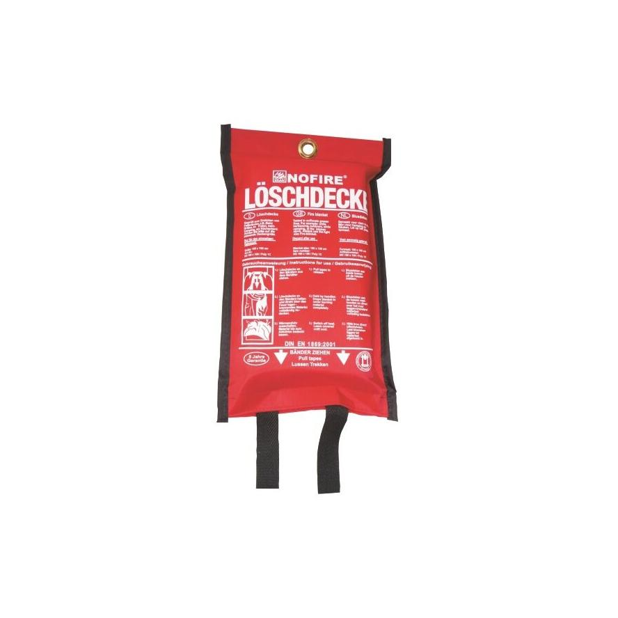 NOFIRE Löschdecke NO 120x120 POLY 1C im Polybag (NO 120 X120 POLY/1C) (NO 120 X120 POLY/1C)