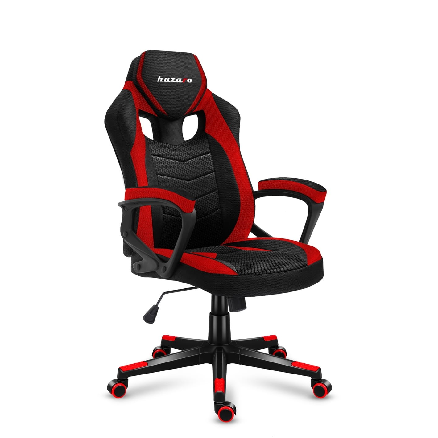 Huzaro Force 2.5 Gamer szék - Piros/Fekete (HZ-FORCE 2.5 RED MESH)