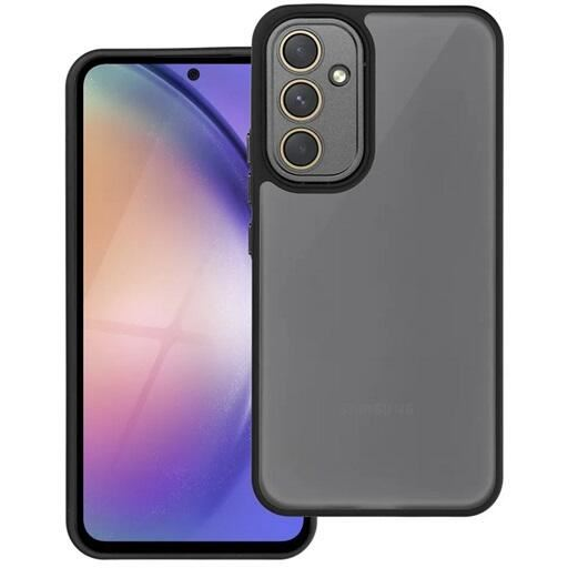 Gigapack Samsung Galaxy A54 5G (SM-A546) szilikon tok akril hátlappal fekete (GP-153359)