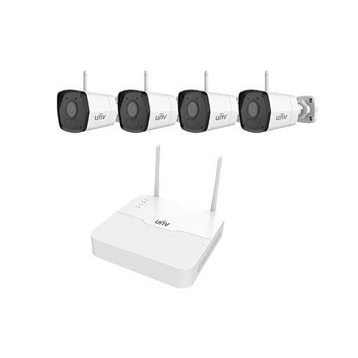 Uniview 4 csatornás NVR + 4 db Wi-Fi IP kamera (KIT/NVR301-04LS3-W/4*IPC2122LB-AF28WK-G) (KIT/NVR301-04LS3-W/4*IPC2122LB-AF28WK-G)